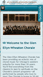 Mobile Screenshot of gewchorale.org